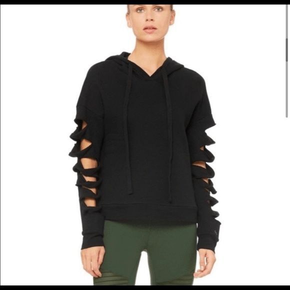 Alo Yoga Tops - EUC Size Xsm Alo Yoga Slay Hoodie